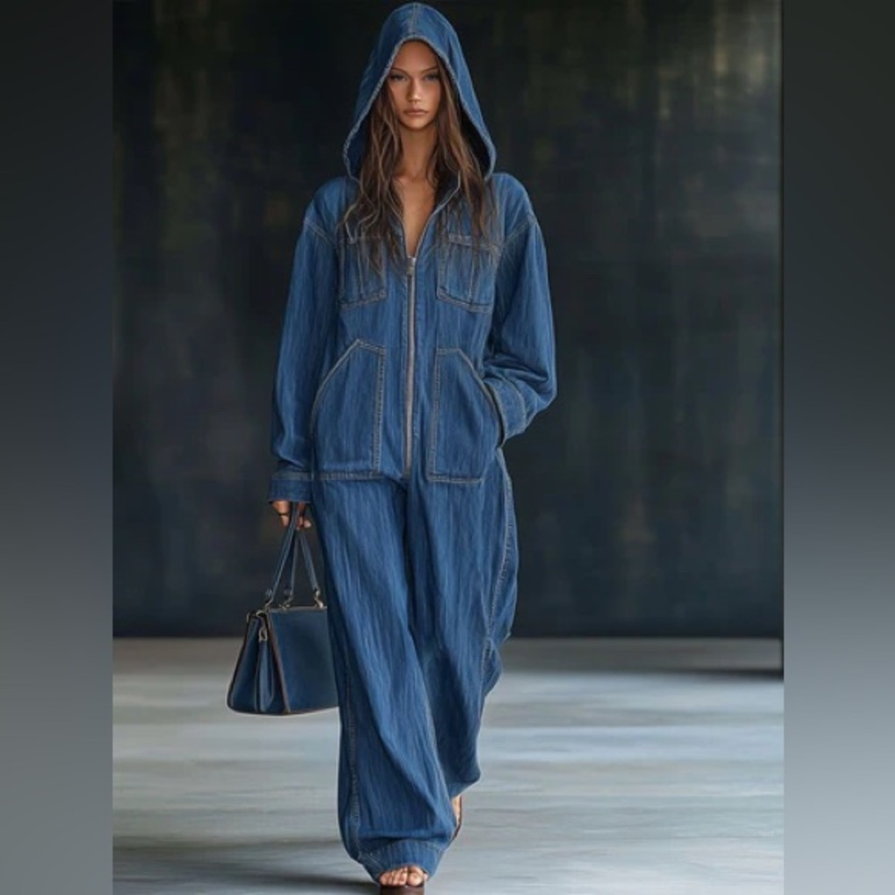Oyrosy Denim Jumpsuit